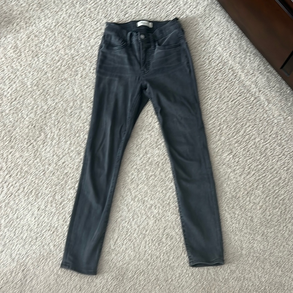 Madewell roadtripper grey denim